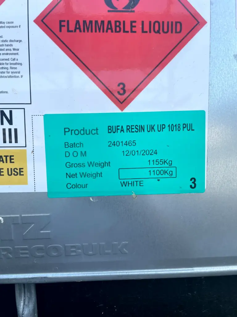 1018 PUL Polyester Resin
