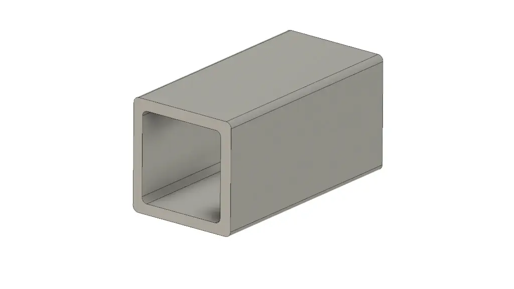 Series100 Grey 100mm x 10mm SHS