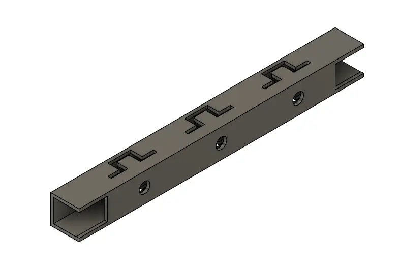 PaliSafe 2.6m Rail Grey