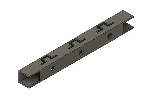 [PSR2600SG] PaliSafe 2.6m Rail Grey